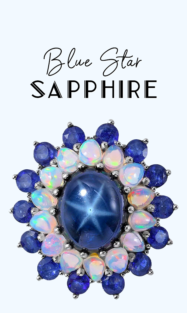 Blue Star Sapphire with Mallory B.